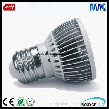 3*2W Bridgelux Chip E27/MR16/GU10 Led Spotlight